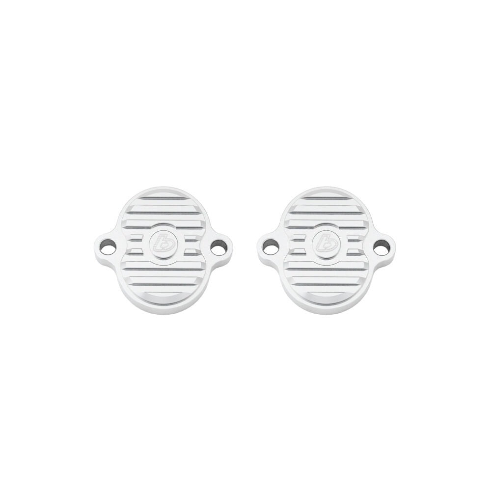 TB Parts Billet Tappet Covers, Silver – KLX110/KLX140/Z125